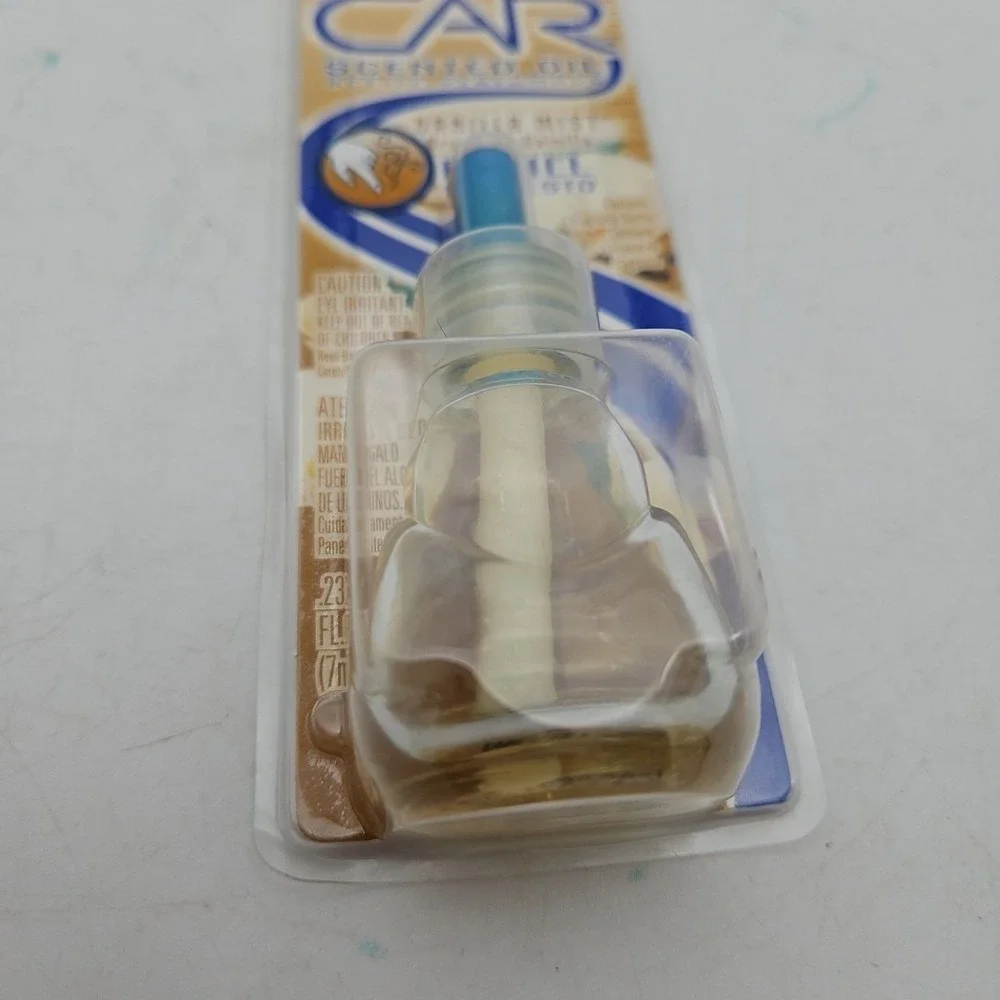 Vintage Glade Car Scented Oil Refill Vanilla‎ Mist 2004 NOS Deadstock
